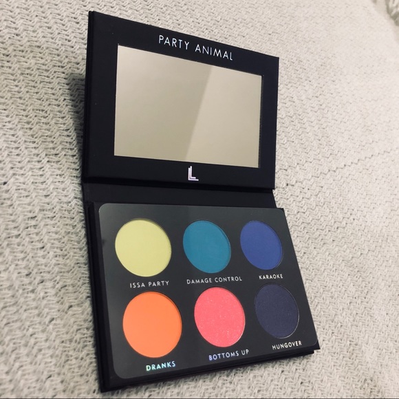 3for25🍷LAURA LEE LA // NWT neon eyeshadow palette - Picture 4 of 4